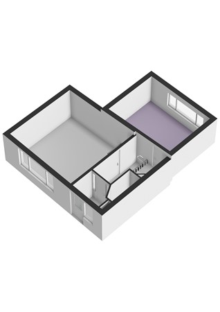 Floorplan - Dorpsstraat 67, 3284 AC Zuid-Beijerland